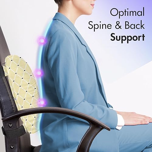 Miniatura 322 de Lunarable Teal Travel Pillow Neck Rest, Aquatic Fauna Theme Hand Drawn Style Various Starfish in Blue Shades, Memory Foam Traveling Accessory for