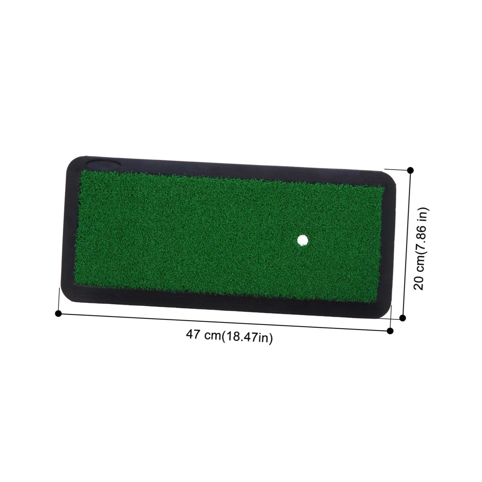 OSOLADY Beginner Golf Swing Practice Mat Outdoor Training Turf Mat Portable Pad for Home