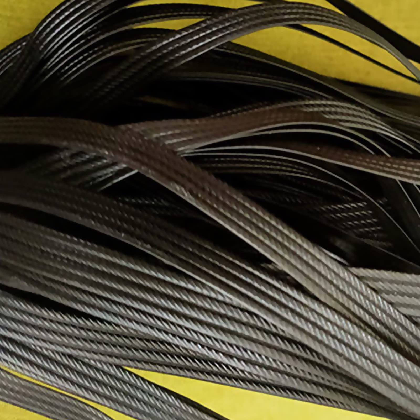 Moreih B Plastic Pe Wicker Repair Material,500G Plastic Woven Rattan Repair Material For Diy Homeniture Chair Table Storage Asket/B/8Mm