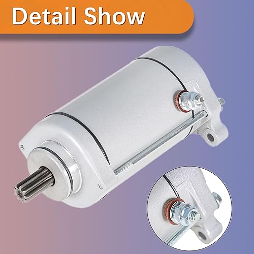 Miniatura 5 de GENRICS Repuesto del motor de arranque para Suzuki VL1500 VL1500B Intruder 1500 1998-2004