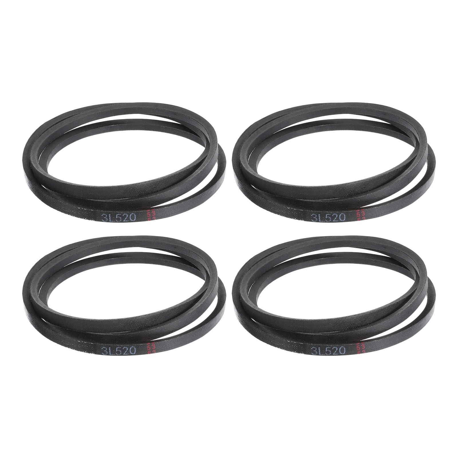 uxcell 3L240 Classic Wrapped Rubber V-Belt, 24"(610mm) Outside Circumference, 3L Profile V Belt 3/8" Width 7/32" Height — view 135