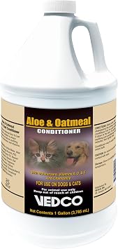 Vedco Aloe & Oatmeal Skin & Coat Conditioner - 128 Fl Oz