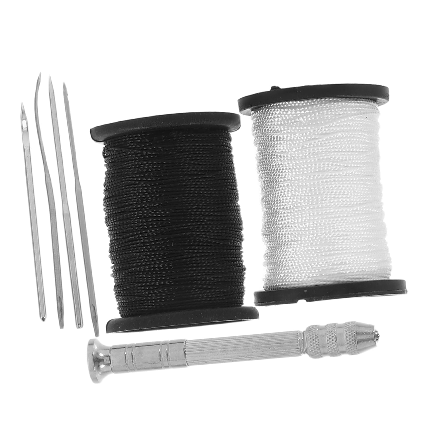 Uonlytech Sewing Repair Tools 7-Piece Set Hand Sewing Needle Alloy Awl Hook for Upholstery Bookbinding Easy to Use