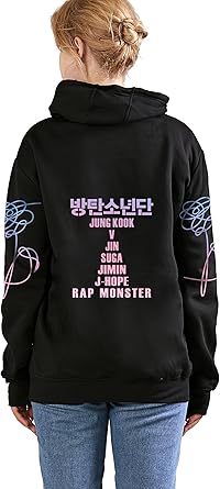 jimin love yourself moletom com capuz