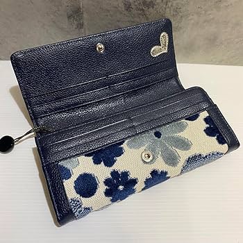 【未使用】Think bee!　ブルーカナリー　フラップ長財布 Amazon.co.jp: Think bee! ブルーカナリー フラップ長財布