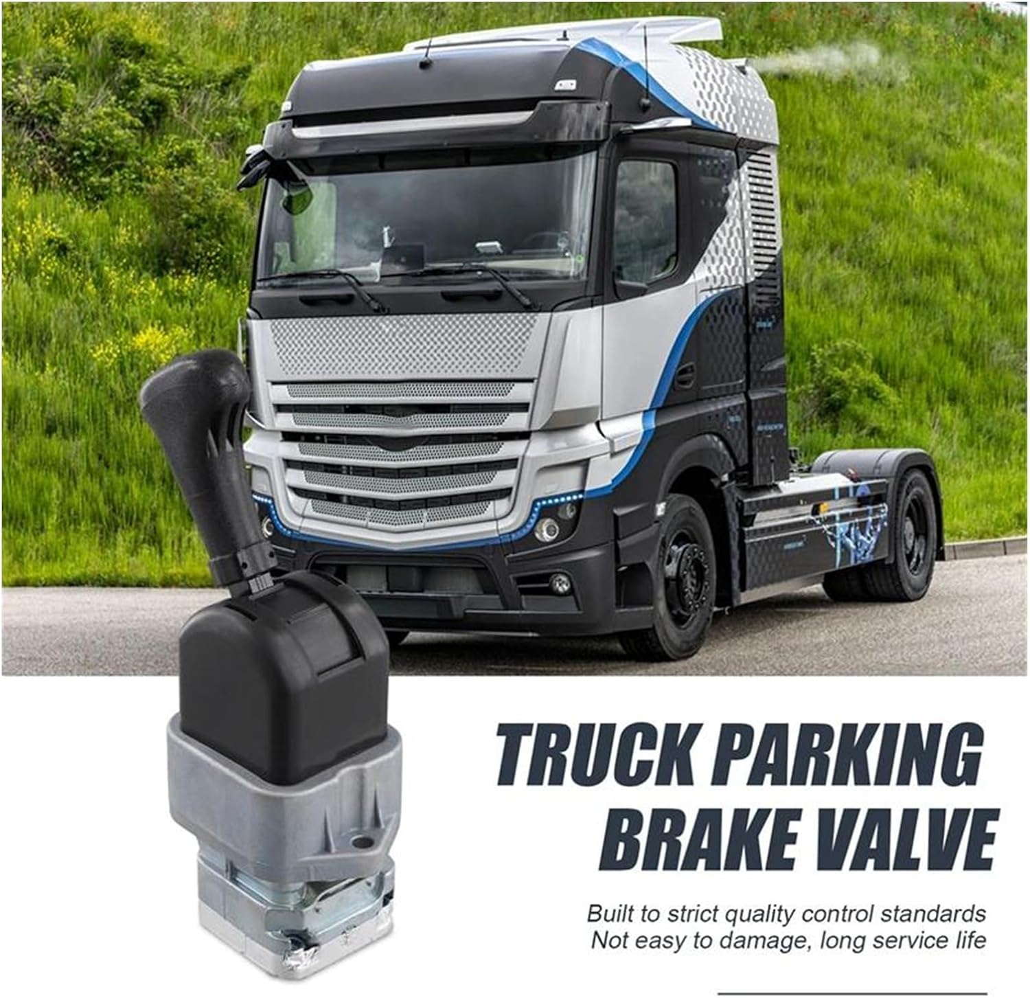 Parking Brake Actuator Brake System Hand Brake Valve for Benz for ACTROS MP2 / MP3 Truck Parking Brake Valve 0044303481 0004200284 Car Handbrake Actuator