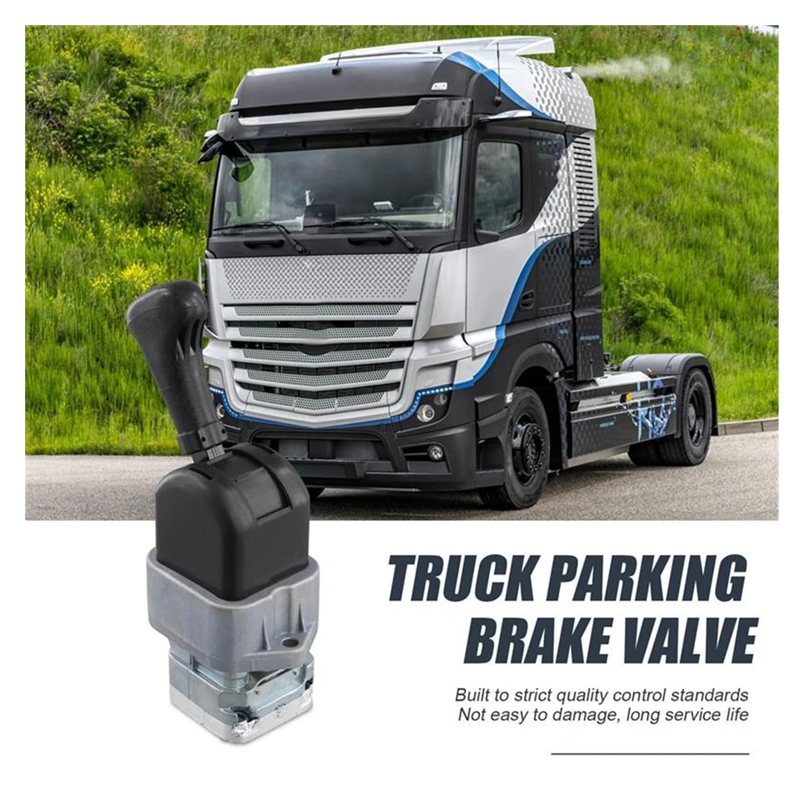 Válvula De Freno De Mano del Frenos para Benz para ACTROS MP2 / MP3 Válvula De Freno De Estacionamiento para Camión 0044303481 0004200284 Actuador Estacionamiento Freno Mano Actuador