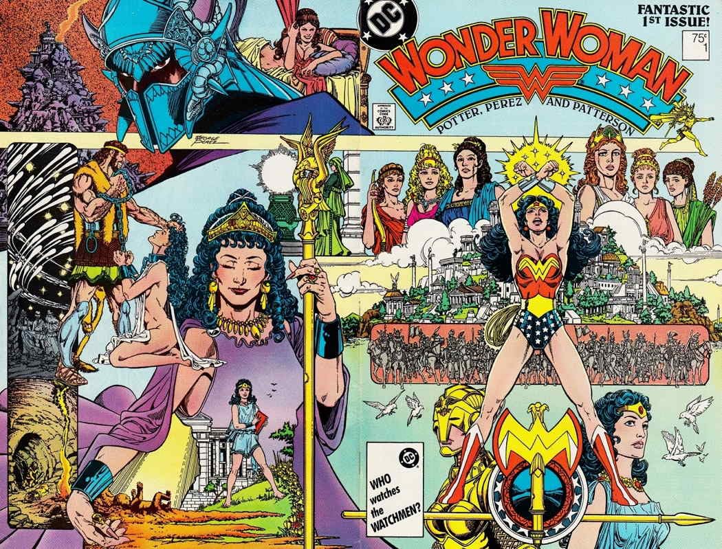 Amazon.com: Wonder Woman (2nd Series) #1 (2nd) VF ; DC comic book