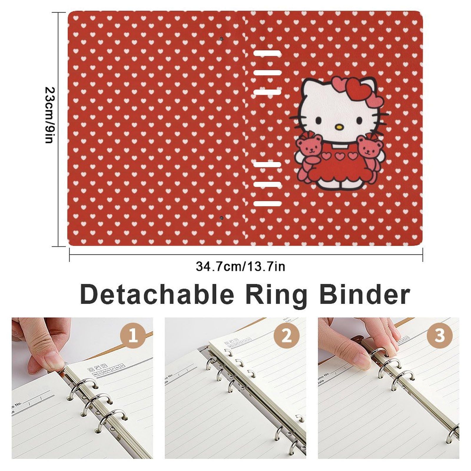 Amazon.co.jp: サンリオ ハローキティ（愛) ルーズリーフノート