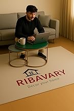 Marble Laminated Look Round Coffee Tables Set, 2 Piece Stackable Center Table with Extra Storage Shelf and Metal Frame for Living Room or Apartments (Green-Grey)