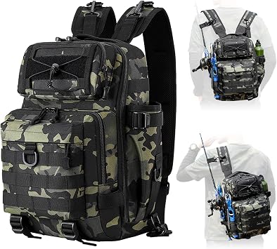 Ideashop Fishing Tackle Backpack 