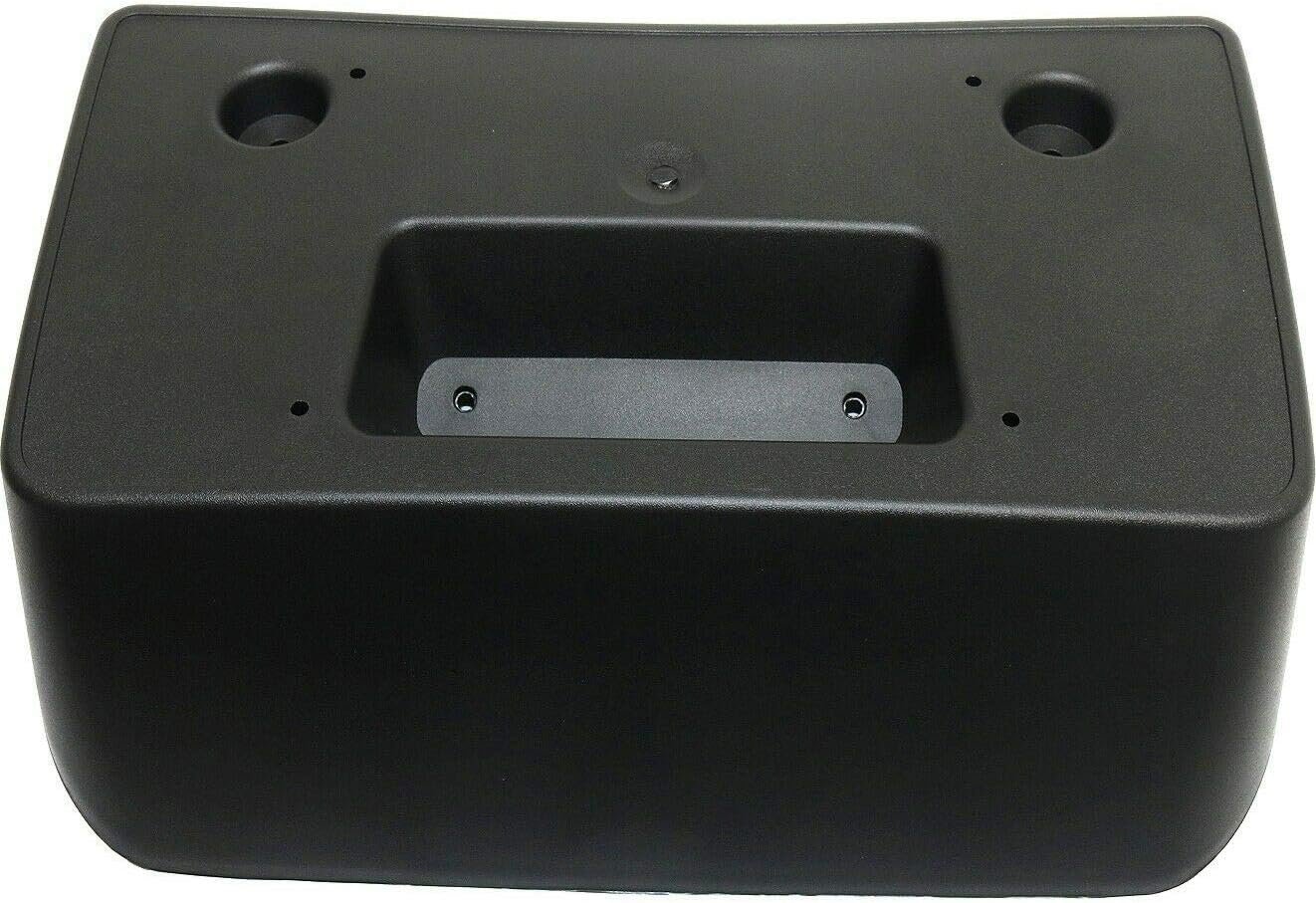 DAT AUTO PARTS Front Bumper License Plate Mounting Bracket Tag Frame Holder Replacement for 2015-2020 GMC Canyon Pickup Truck Black Textured Plastic GM1068169 22891636