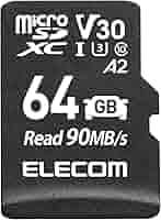 ELECOM - ELECOM　ドライブレコーダー用 microSDXCメモリーカード　MF-DRMR064GU13　64GB ELECOM エレコム ドライブレコーダー用 microSD XC カード 64GB