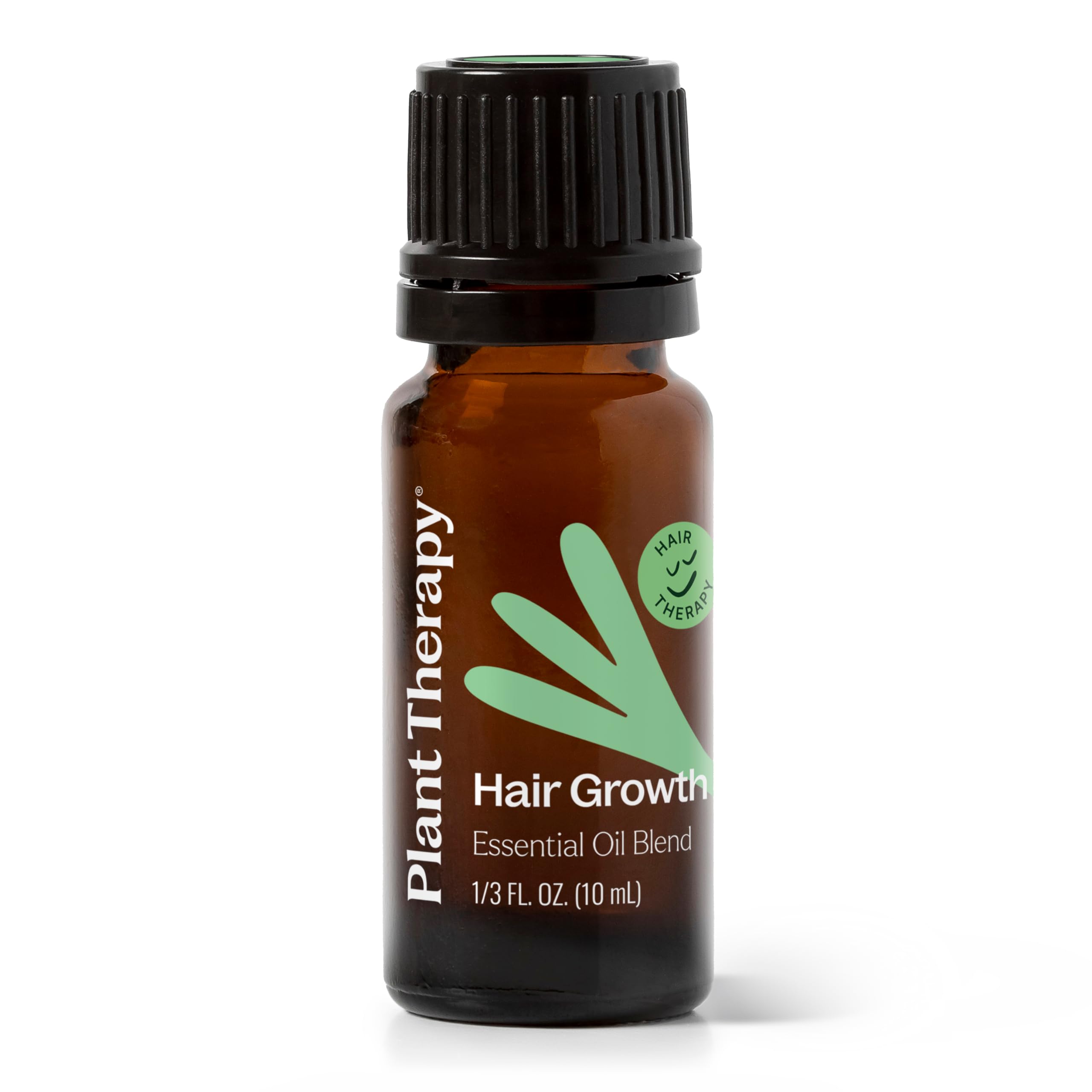 Plant Therapy Hair Therapy Essential Oil Blend 10 mL (1/3 oz) Strengthen, Repair and Grow Hair, 100% Pure, Undiluted, Essential Oil Blend