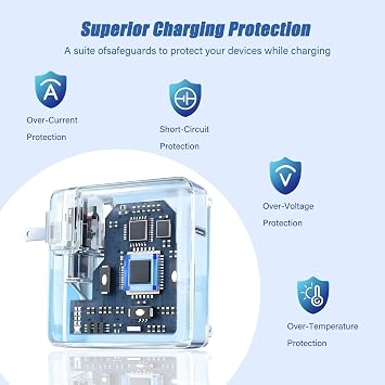 140W MacBook Pro Charger for MacBook Pro 16 14 inch MacBook Air 15 13 inch 2025 2024 2023 2022 2021 M1M4 Type-C Fast Laptop Charger Power Adapter 6.6FT Type C to Magnetic 3 Cable LED