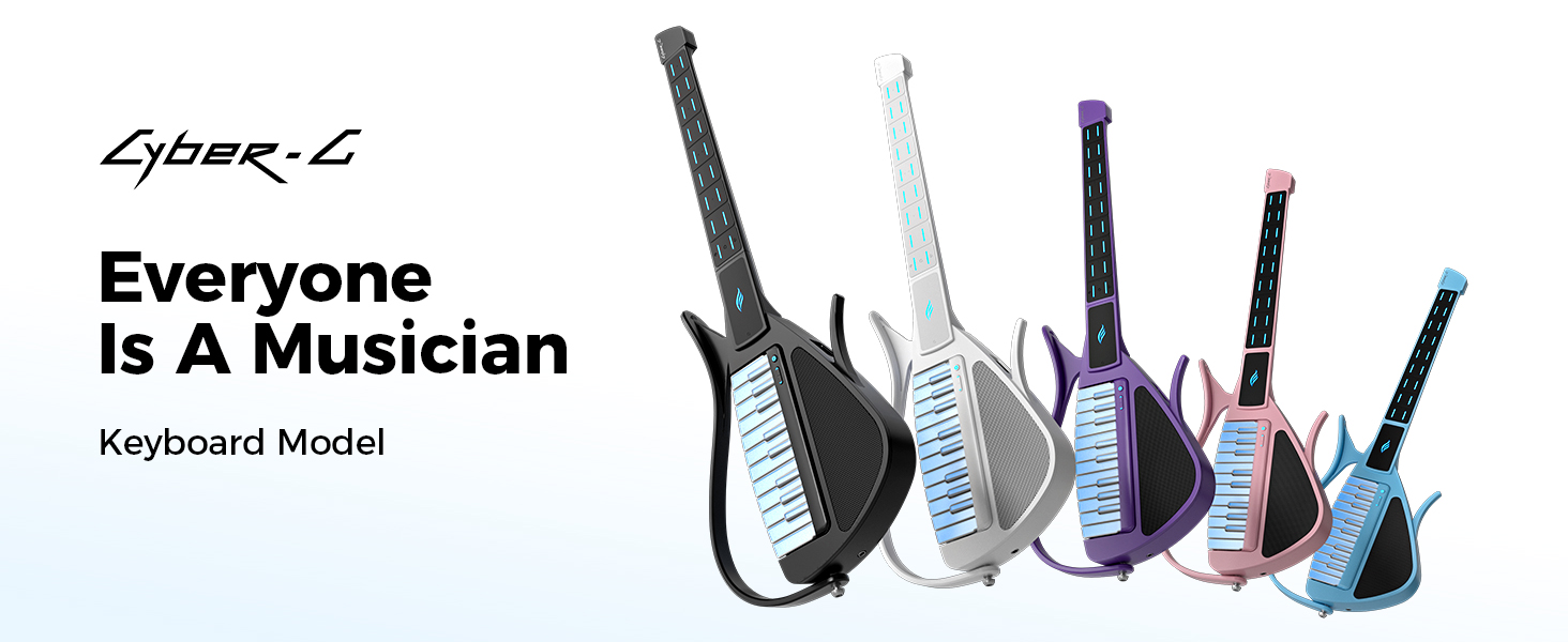Amazon.com: Enya CYBER-G Stringless Smart Guitar, Foldable