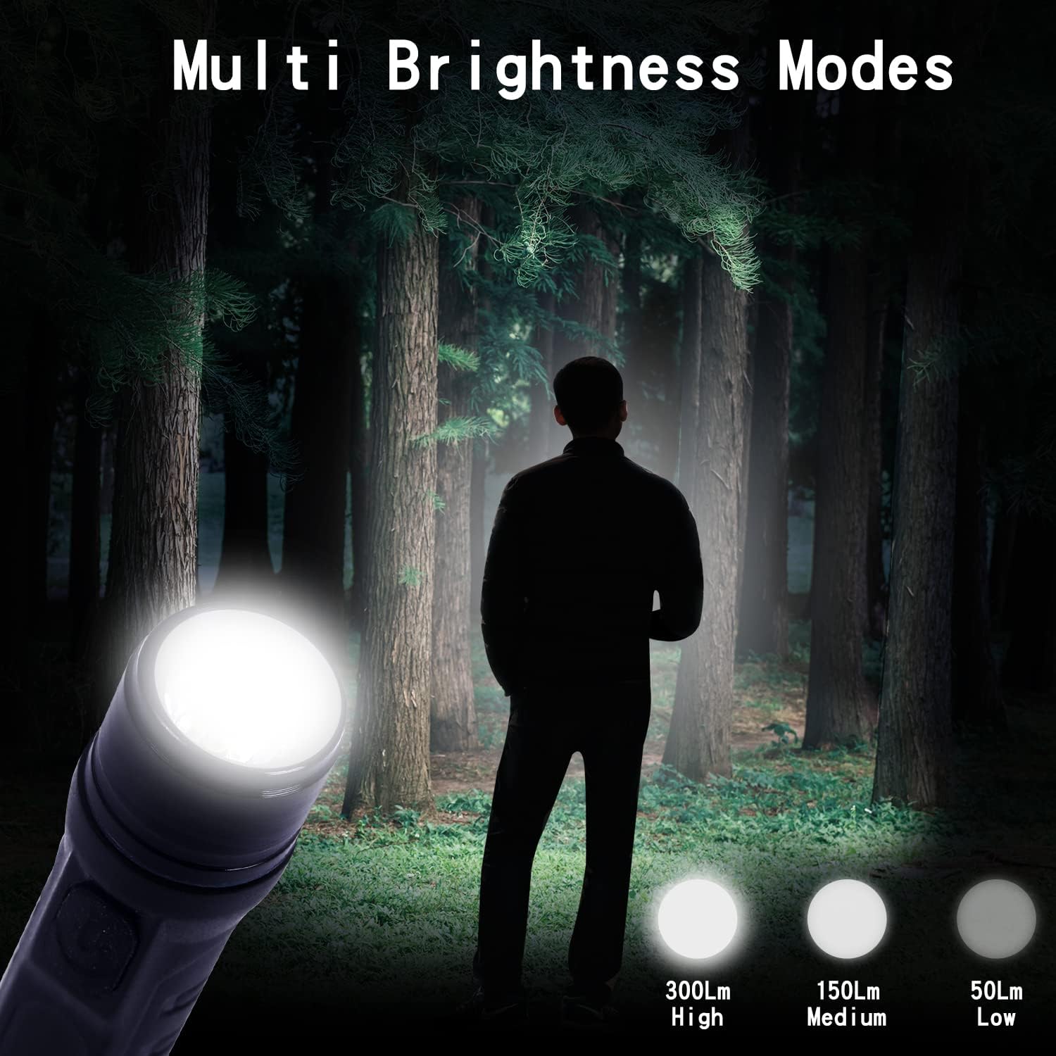 KunHe 10 Pack Bulk Keychain LED Flashlight Small Mini Rechargeable Flashlight Pocket Keychain Light Portable 300 Lumens for EDC Emergency Gift