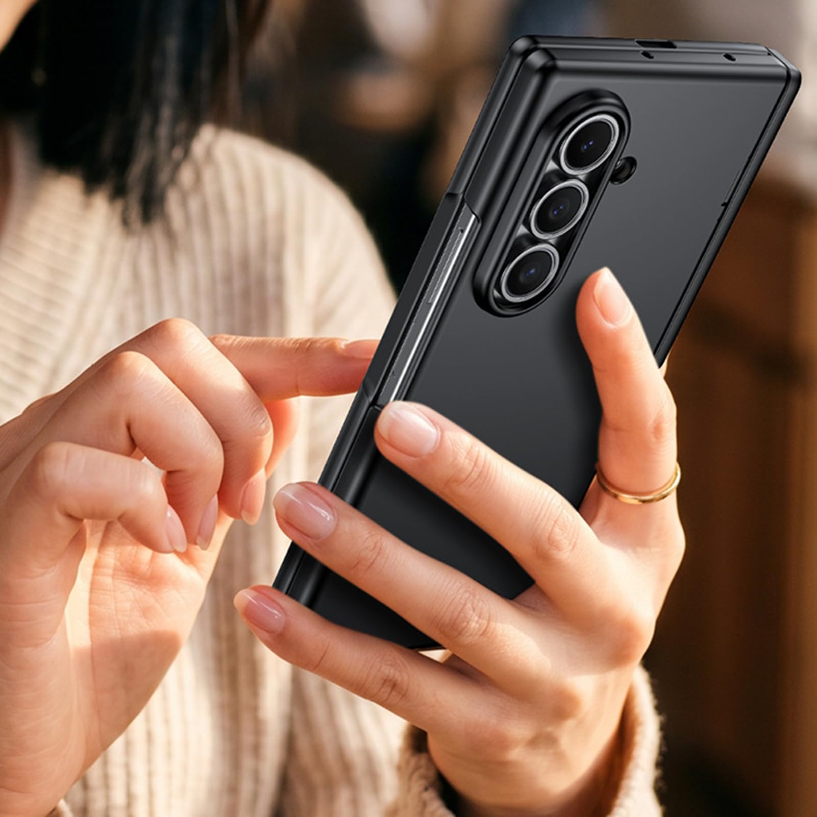 Etui do Samsung Galaxy Z Fold 8 Ultra, prywatna folia ekranowa