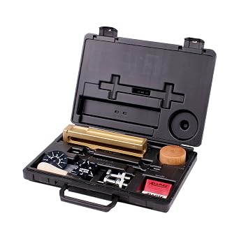 Allpax Heavy-Duty Gasket Cutter 0- 13" Diameter w/ Premium Brass Cutter Block, Chrome-Plated Steel Extension Bars and Rugged Storage Case AX6000