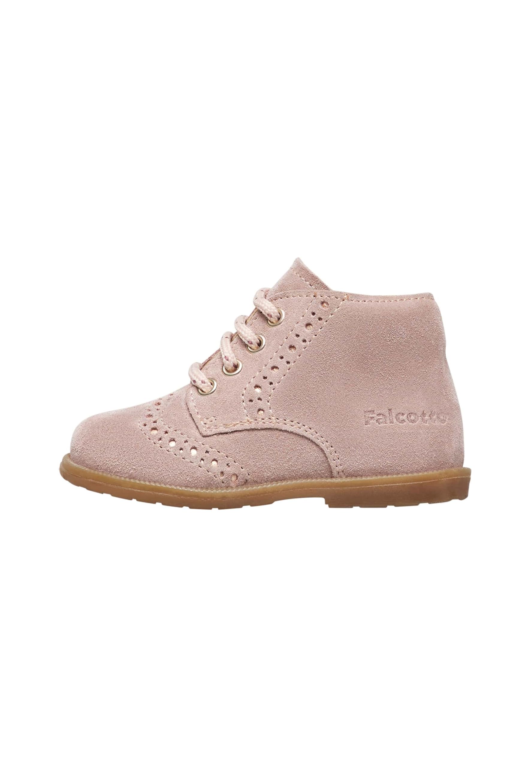 Falcotto FROL Zip Suede SPAZZ. Rose Scarpe da Bambini, Taglia 26