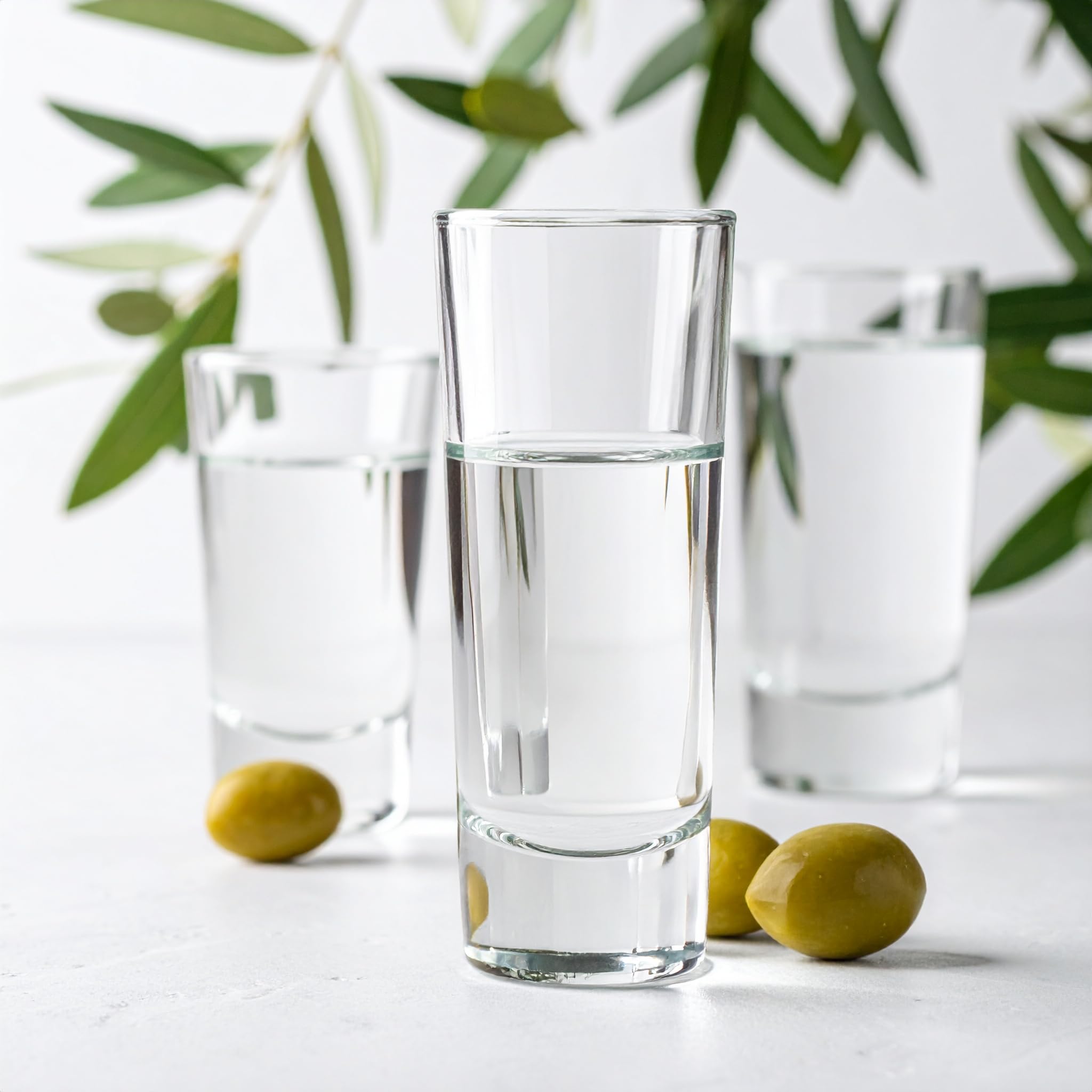 Glasmark KROSNO 1992 Bicchierini da Shot con Fondo Pesante – Set 12 Pezzi – 65 ml – Trasparente – Lavabile in Lavastoviglie