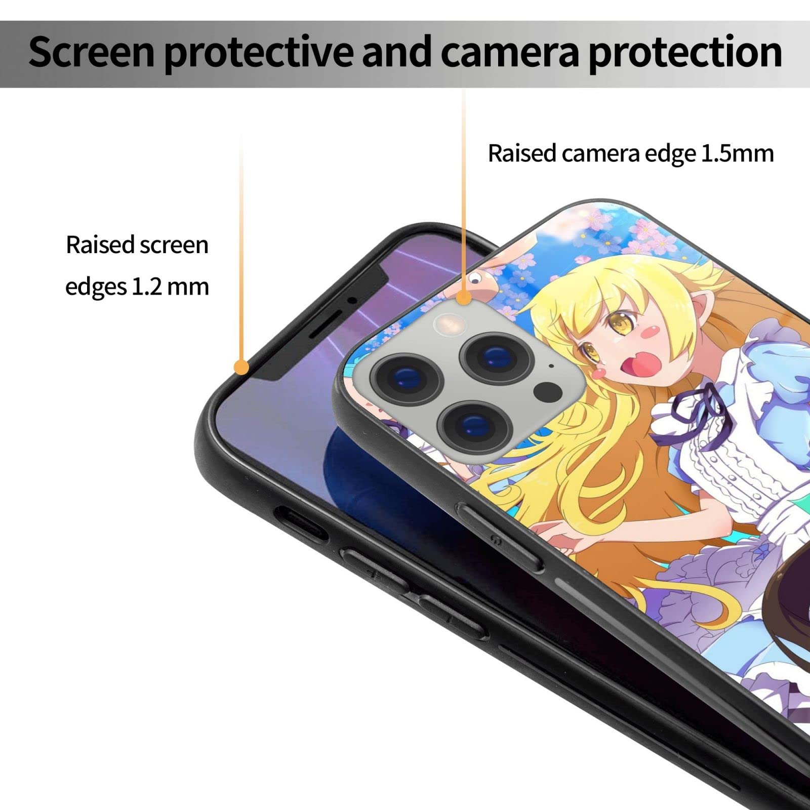 Amazon.co.jp: スマホケース Iphone 12 物語シリーズ 斧乃木余接 八九