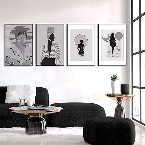 Vista 77 de Homso Marco de fotos de metal de 18 x 24 pulgadas, marco de fotos de aluminio de alta calidad de 18 x 24 pulgadas para pared, marco de fotos de Negro