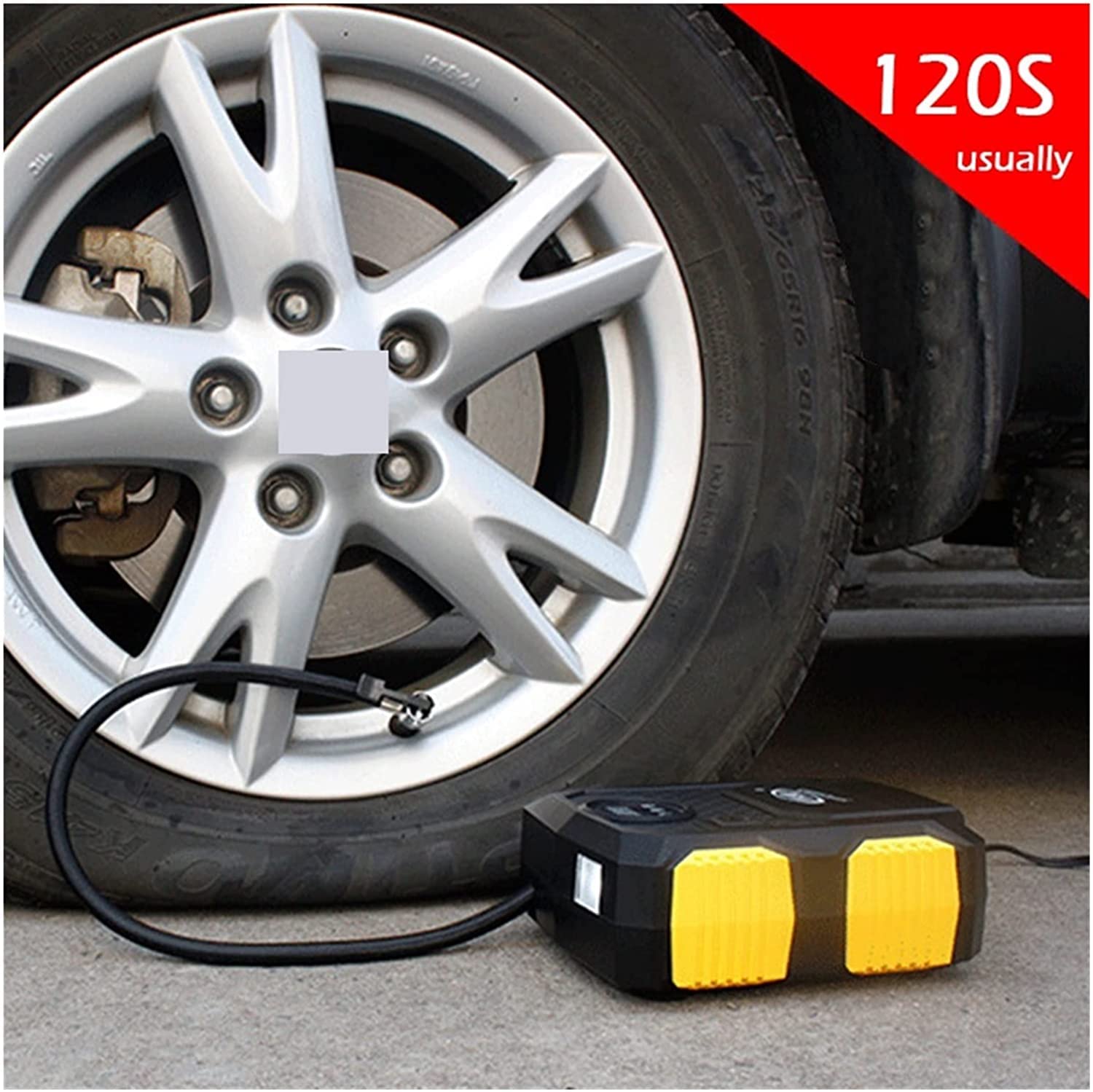 Compresor de Aire portátil para Coche, Bomba de Aire Digital para neumáticos de Coche, 12 V CC, 150 PSI, compresor de Aire para Coche, Motocicletas, Bicicletas.