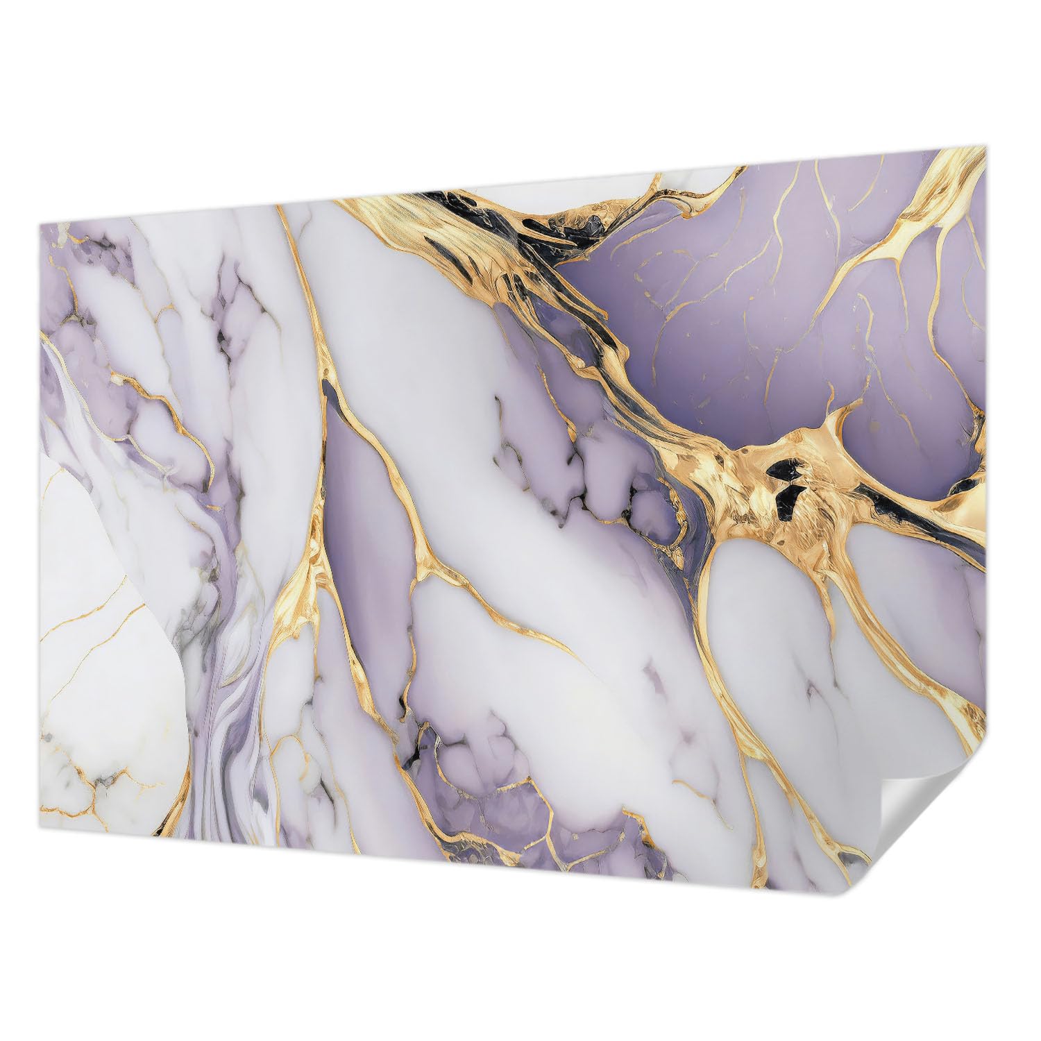 Papel tapiz adhesivo antimanchas Tulup para proteger y decorar paredes de pasillos y salones