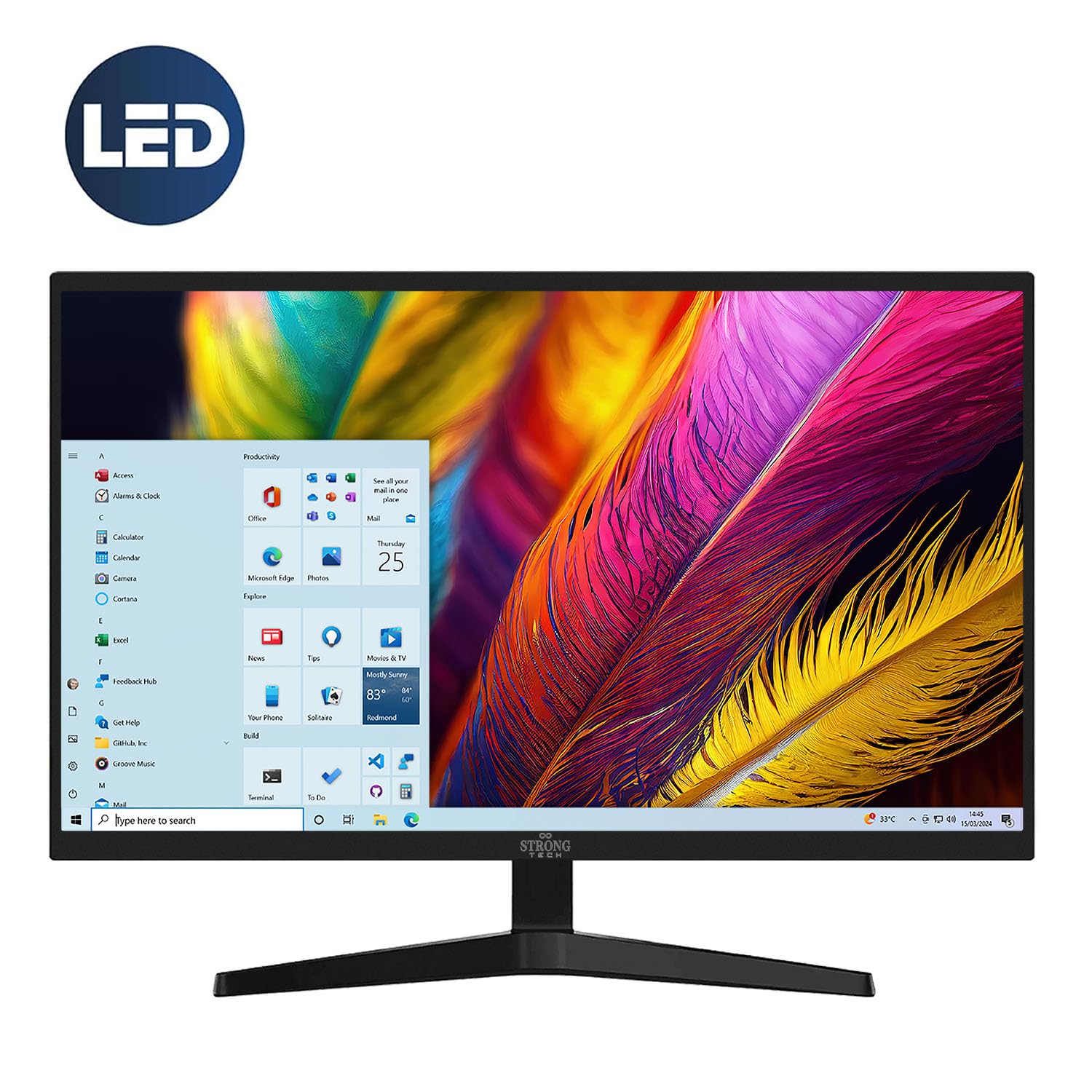 Computador Completo Intel Core i5 16GB HD 500GB Monitor 17