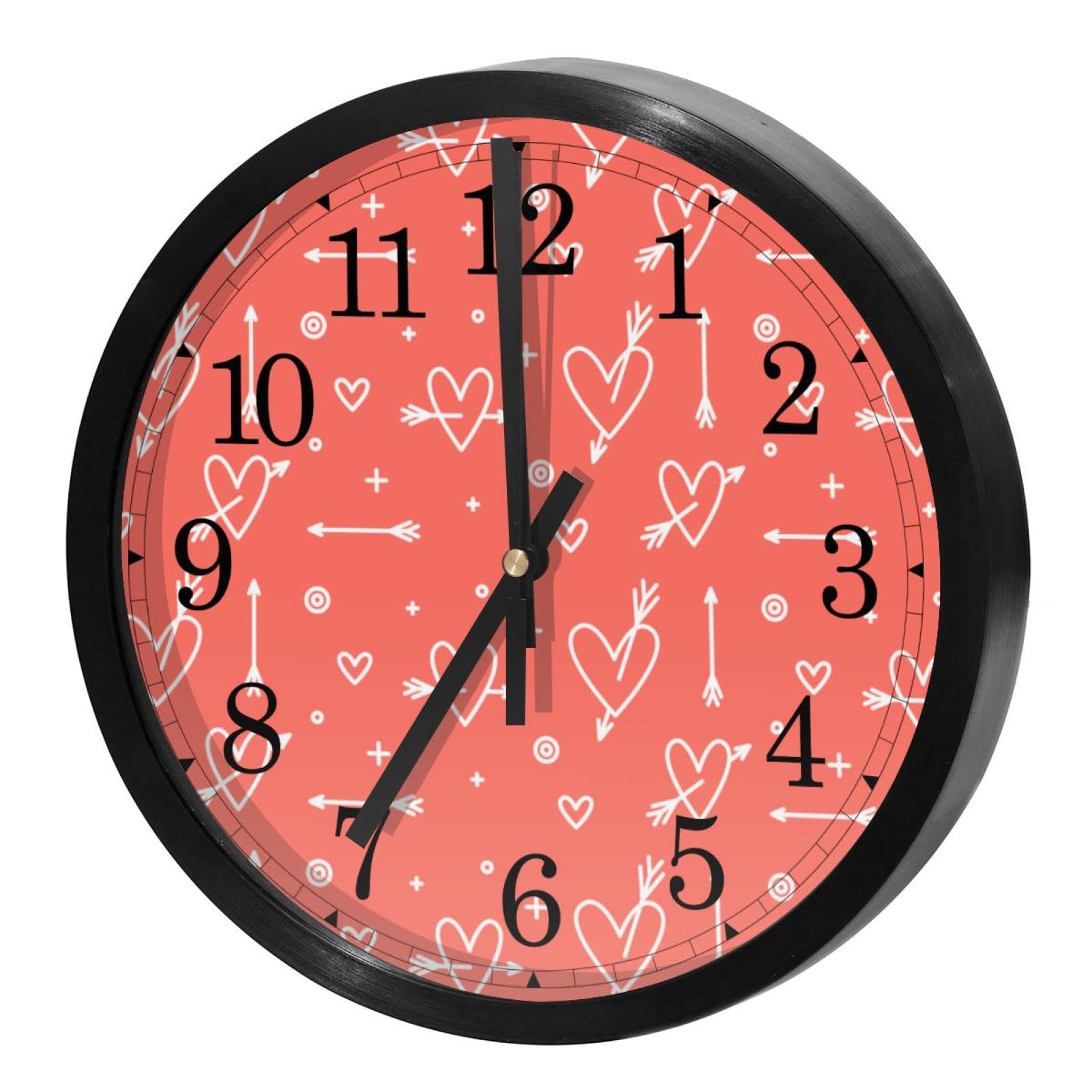 Horloge murale silencieuse pour cuisine et bureau au design épuré moderne