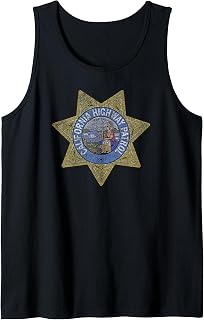 California Highway Patrol CHP - Safety, Service and Security Tank Top