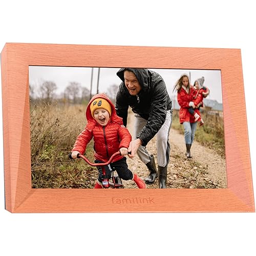 4G or WiFi Digital Picture Frame Load from Phone - Remote Easy Setup - Electronic Photo Frame You can Send Pictures to Instantly by App or Email - 10 inches Touch Screen 1280x800 px
