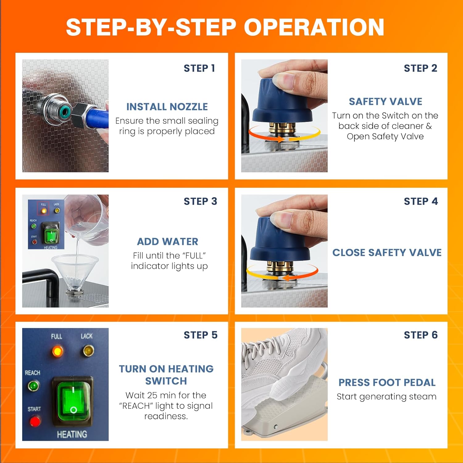 Mxmoonant Jewelry Steam Cleaner 3L/0.8 gal(2.1L Liquid Capacity), 120°C/248℉ High-Pressure, 25-Min Heat Up w/Tweezers, Fine Mesh Strainer, Towel, Professional for Cleaning Silver, Gold, Gem, Diamond