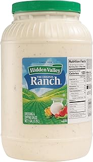 Hidden Valley Original Ranch Dressing & Ranch Dip, 1 Gallon