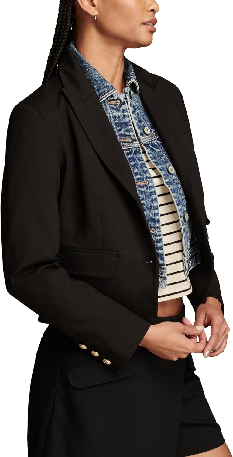 Lucky Brand Women's Lucky Duo Convertible Blazer