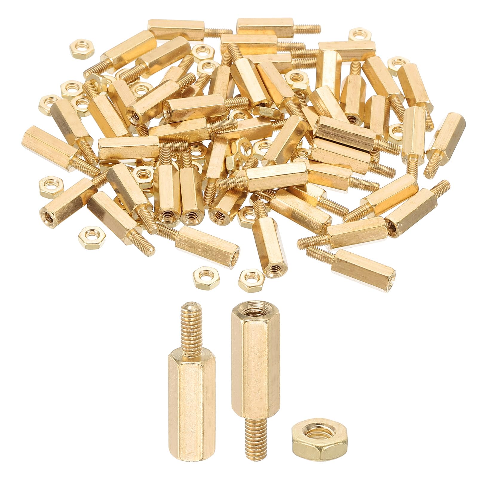 PATIKIL M2.5X12mm+6mm Standoff Screws