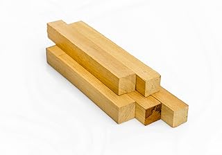 5 Pack Osage Orange Pen Blanks (3/4" x 3/4" x 6") Exotic Wood Turning Blanks for Pen Making, Woodturning & DIY Craft Supplies by Exotic Wood Zone