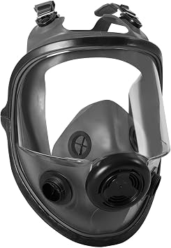 Honeywell North 5400 Series Niosh-Approved Full Facepiece Respirator, Med/Large 54001