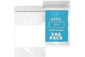 GPI Reclosable Zip Bags for Convenient Portion Control
