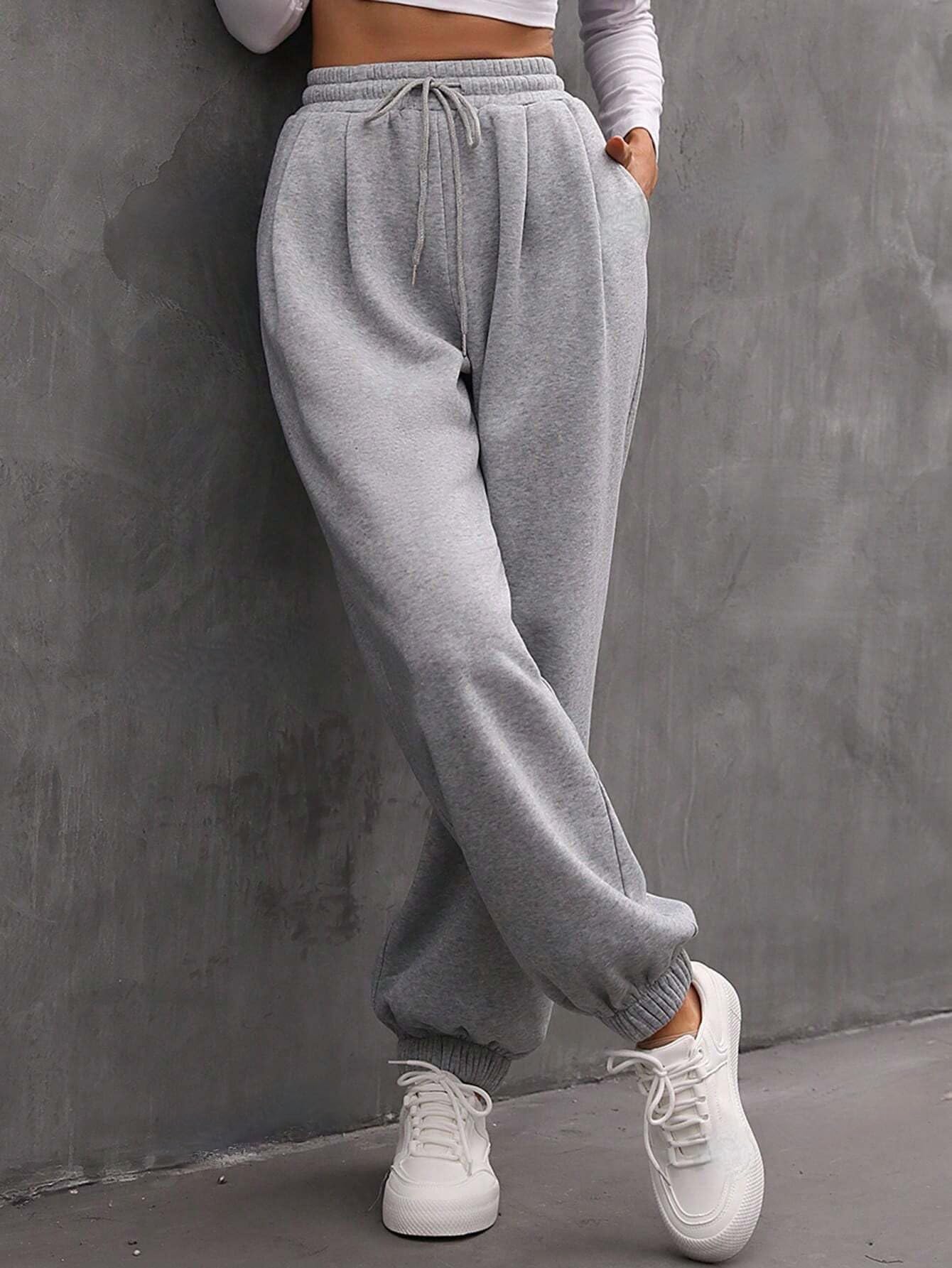 Loose fit Joggers/Loose fit,High Waist Lowers/Cute Style, Relaxed Hip Hop Style Pants for Women-image-6