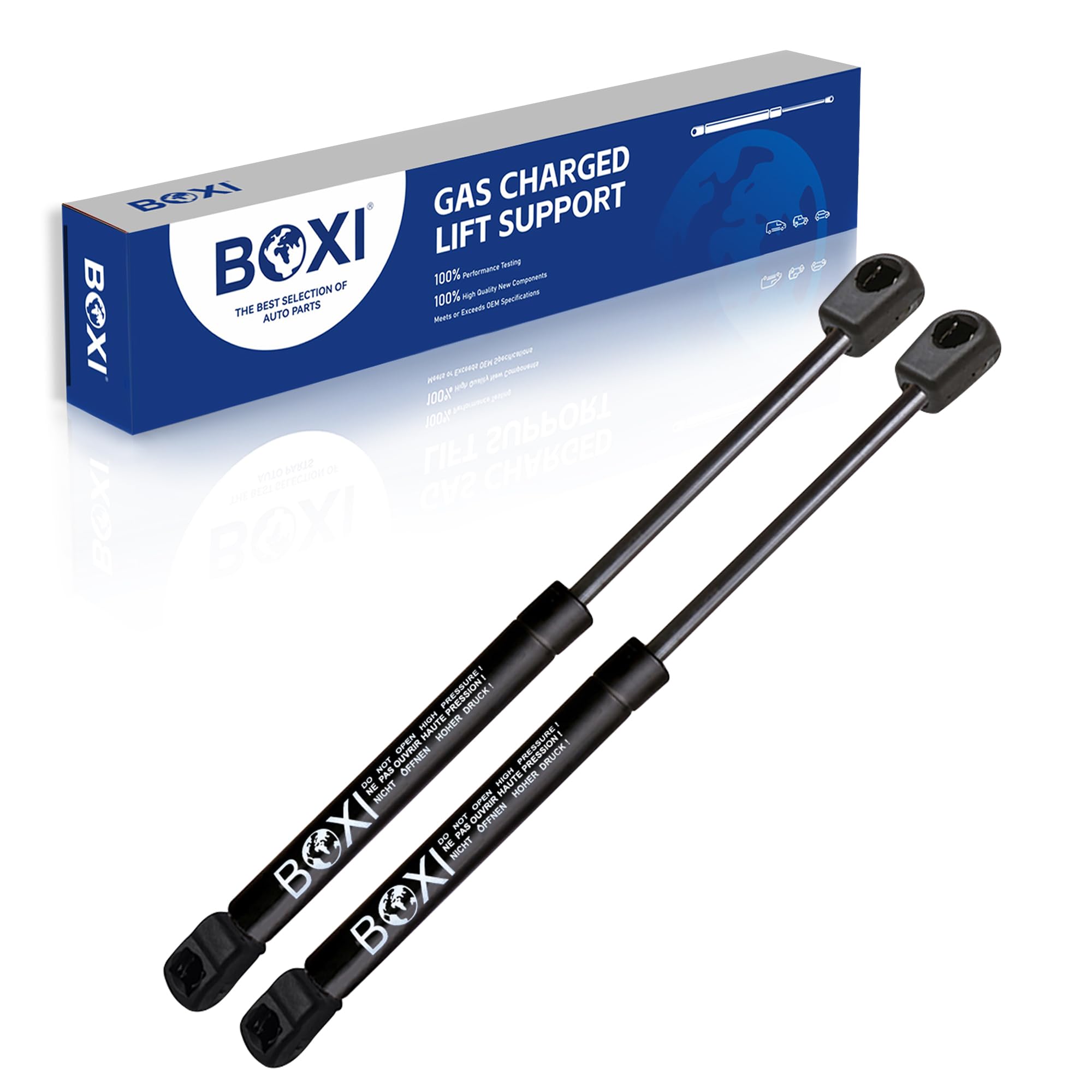 フォックス　1154860 Amazon.com: BOXI 2pcs Front Hood Lift Supports Struts Shocks