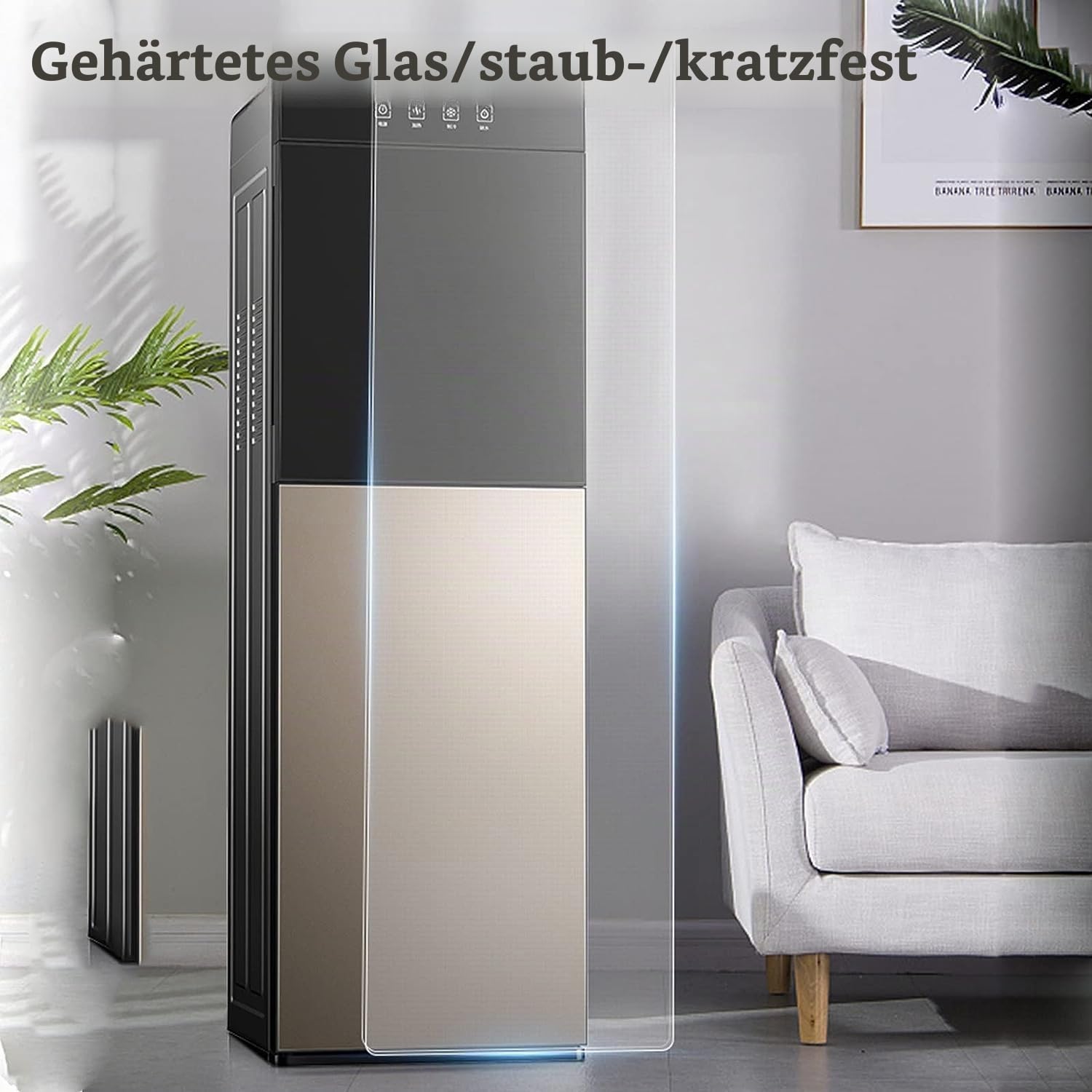 3-in-1-Wasserspender für heißes und kaltes Wasser, 5 Gallonen, Bodenbefüllung, ideal für Zuhause/Büro/Kaffee/Tee/Bar/Wohnheim – mit Getränkehalter