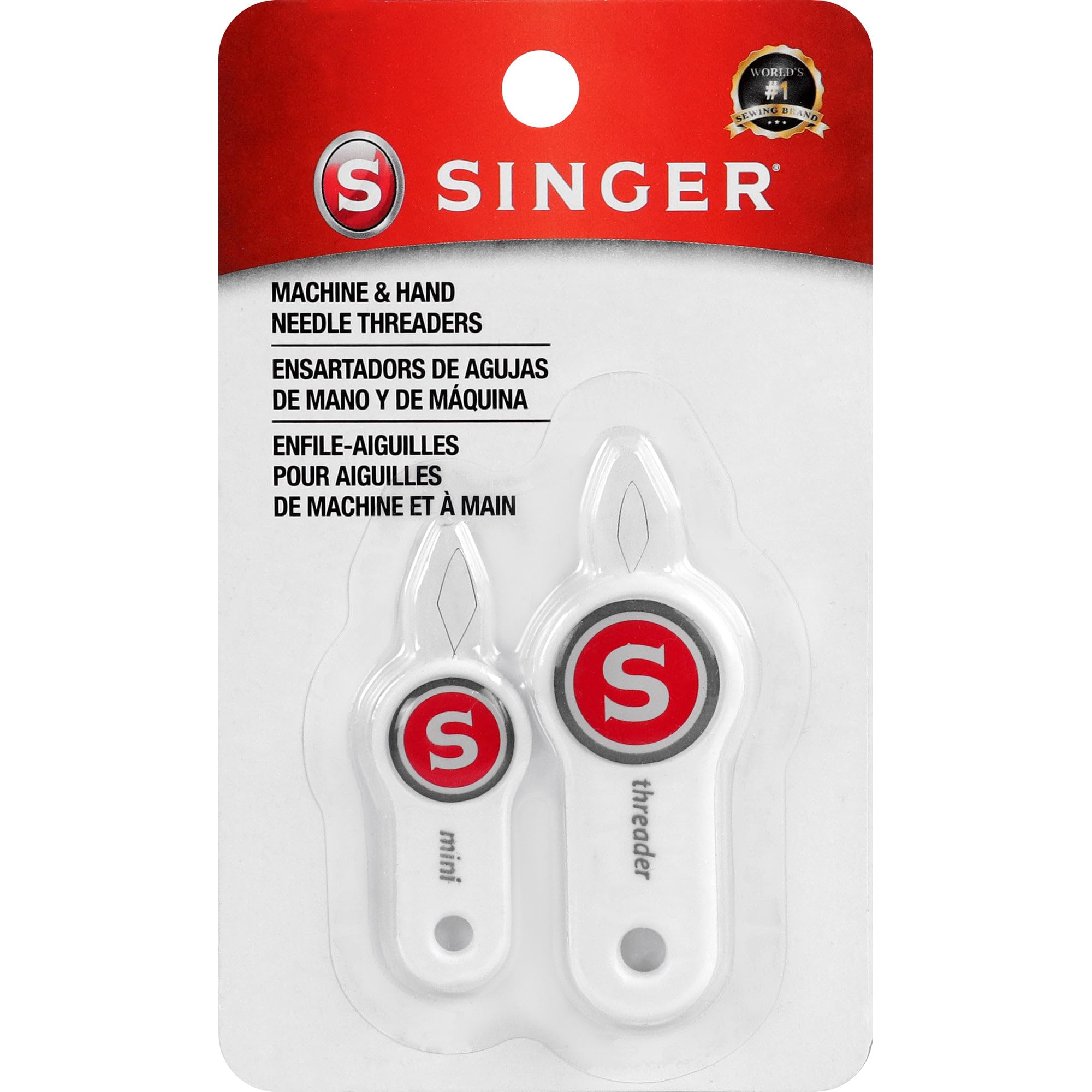 Singer 7342 Machine and Hand Needle Threader, 2-Pack
