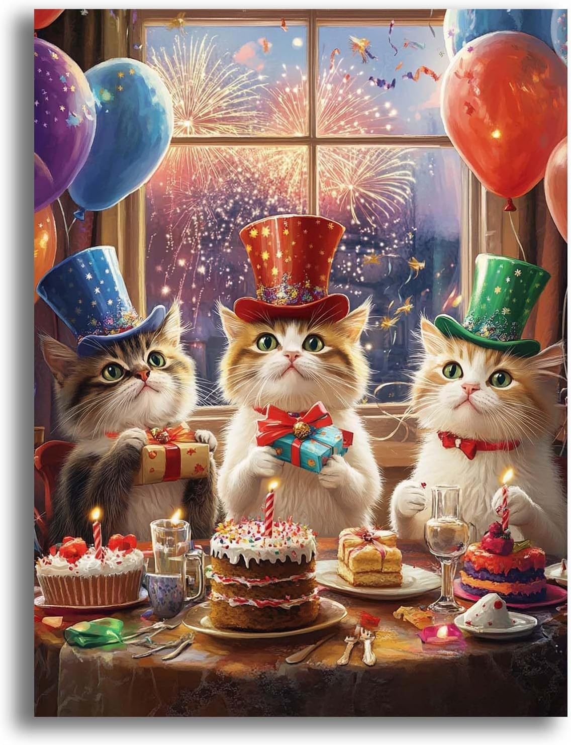 Eniref 5D Diamond Painting Kit - Succulents Design - DIY Diamond Art Kits Home Wall Decor And Adults Kids Diy Gift Succulents 12 X 16 Inch 3 thumbnail image