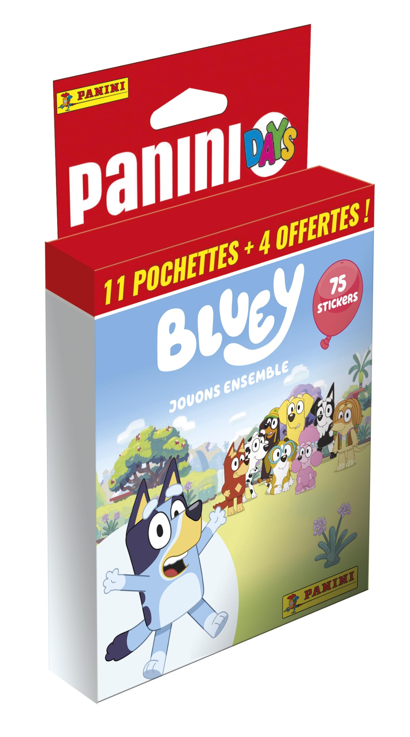 Panini Bluey 2 – Play Together Blister Pack 11 Pockets + 4 Free