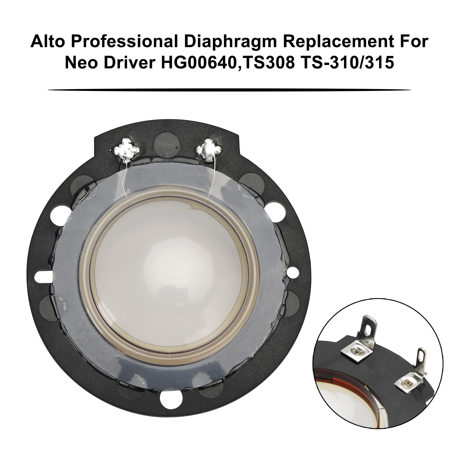 Topteng Alto Professional Membrane Replacement Apto para Neo Driver HG00640, TS308 TS-310/315