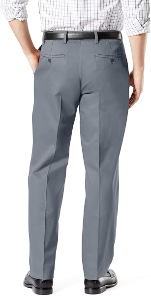Dockers Men's Classic Fit Signature Khaki Lux Cotton Stretch Pants - 3