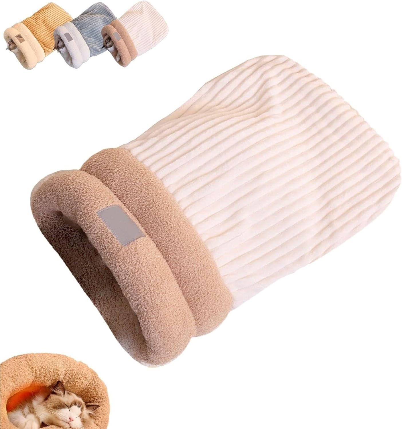 Cat Winter Sleeping Bag, Cat Sleeping Bag for Indoor Cats