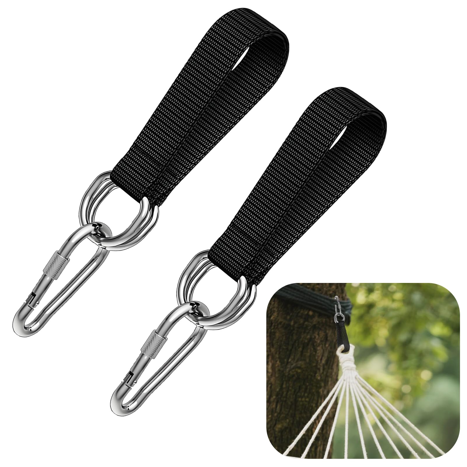 Fixation Balancoire Altalena Da Appendere Lot De 2 Sangles Suspension Hamac TNSLAND - Nylon Avec Mousquetons - Support 200kg - Pour Jardin Mousqueton Hamac Jardin Sangle Balançoire Cdiscount